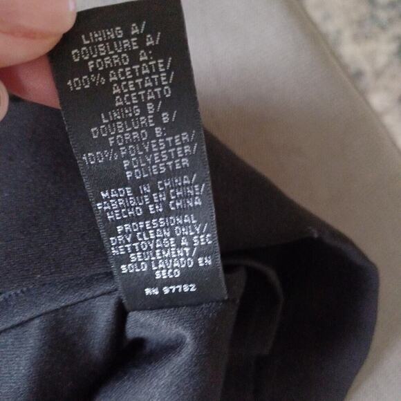 Jill Stuart Peplum Black Silk Bodice Dress 10 NWT - Picture 8 of 16